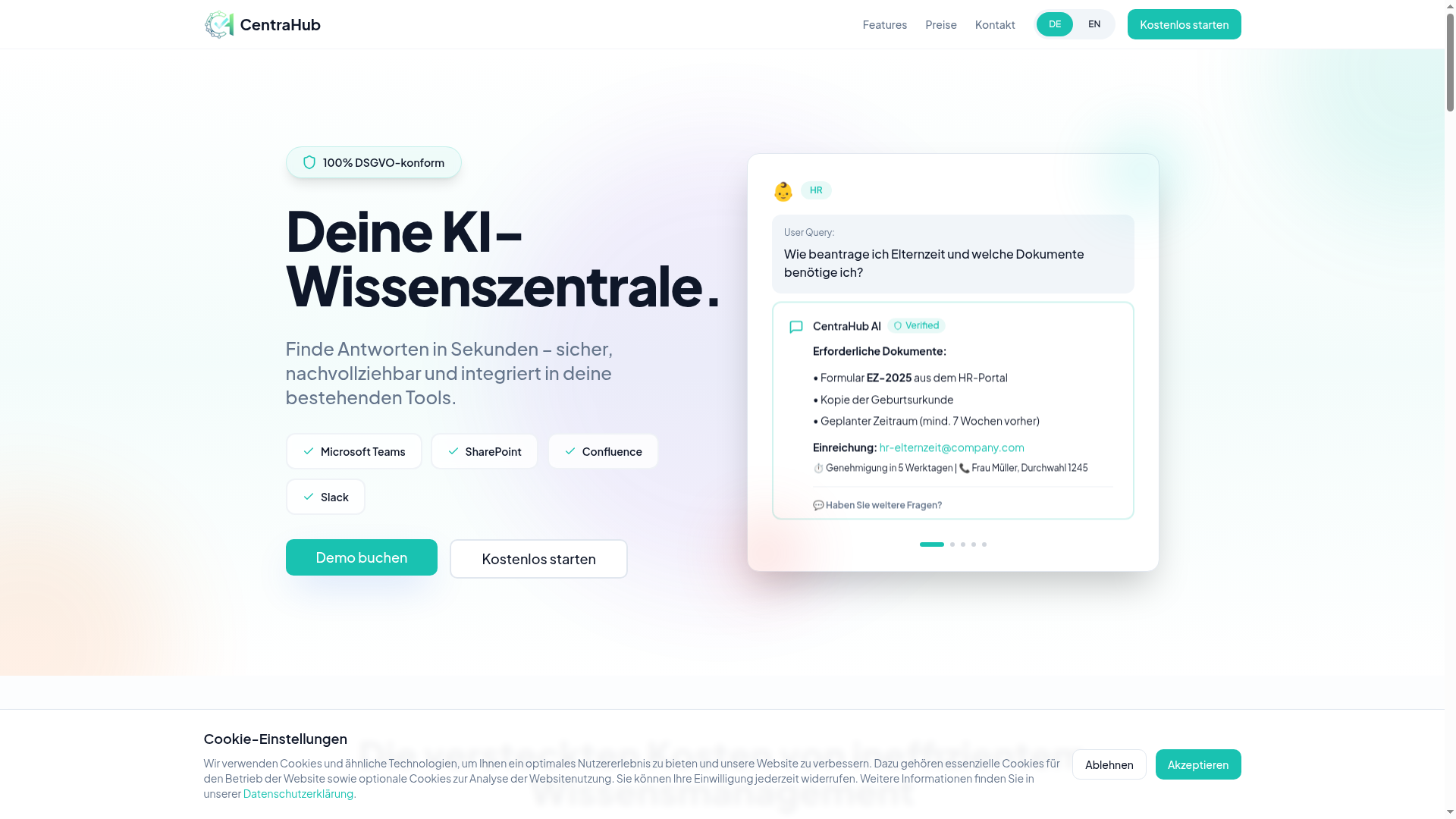 CentraHub – CRM- und Business-Plattform mit Kundenverwaltung und Workflows